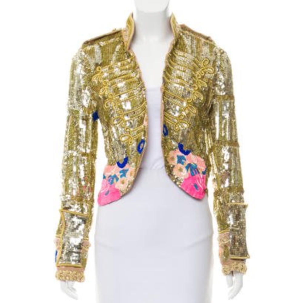 ISO *NOT FOR SALE* LOYD/FORD gold sequin jacket